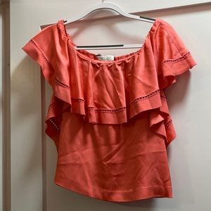 Rachel Zoe cropped blouse